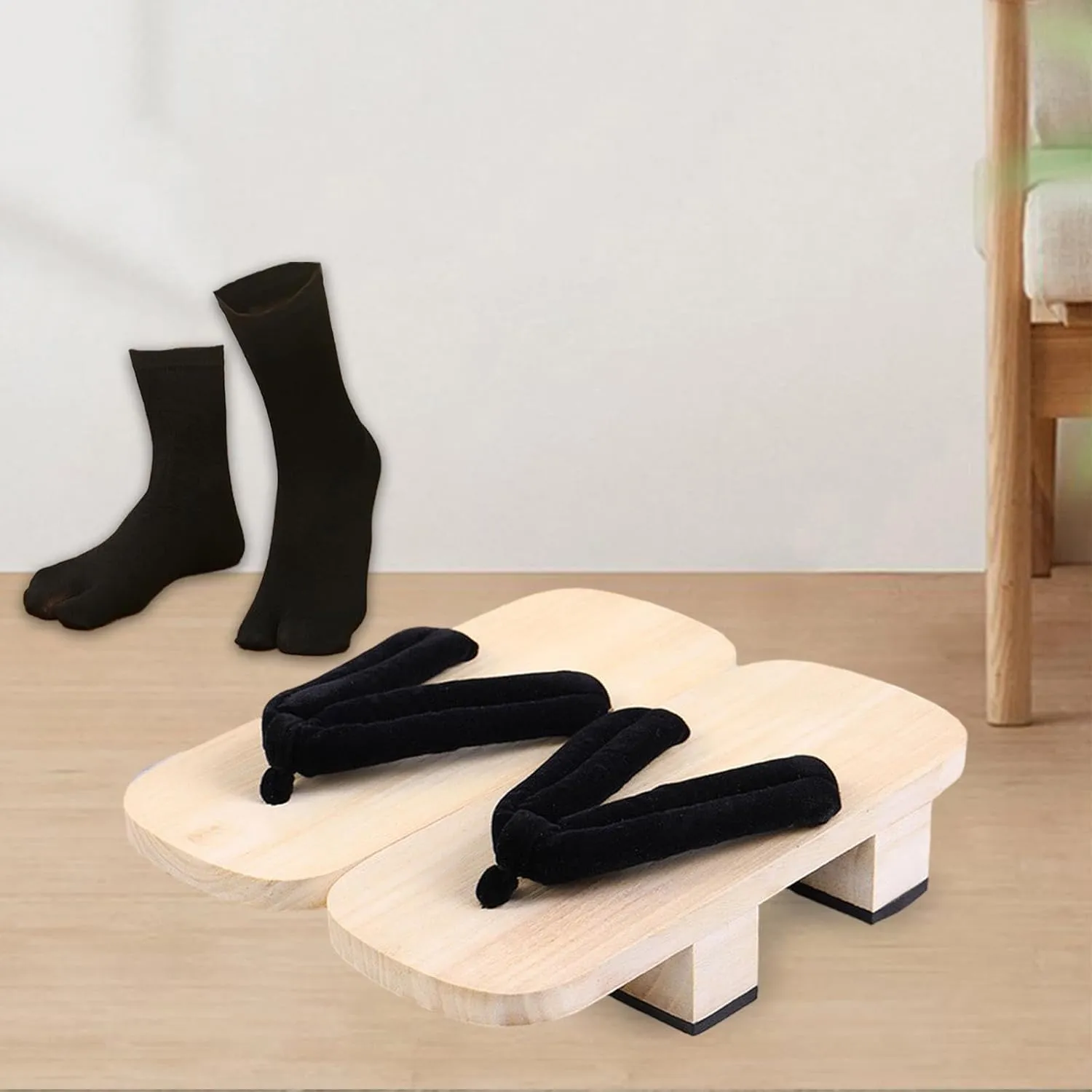 Japanese Wooden Clogs, Japanese Shoes for Everyday, Dorm, Beach, Home