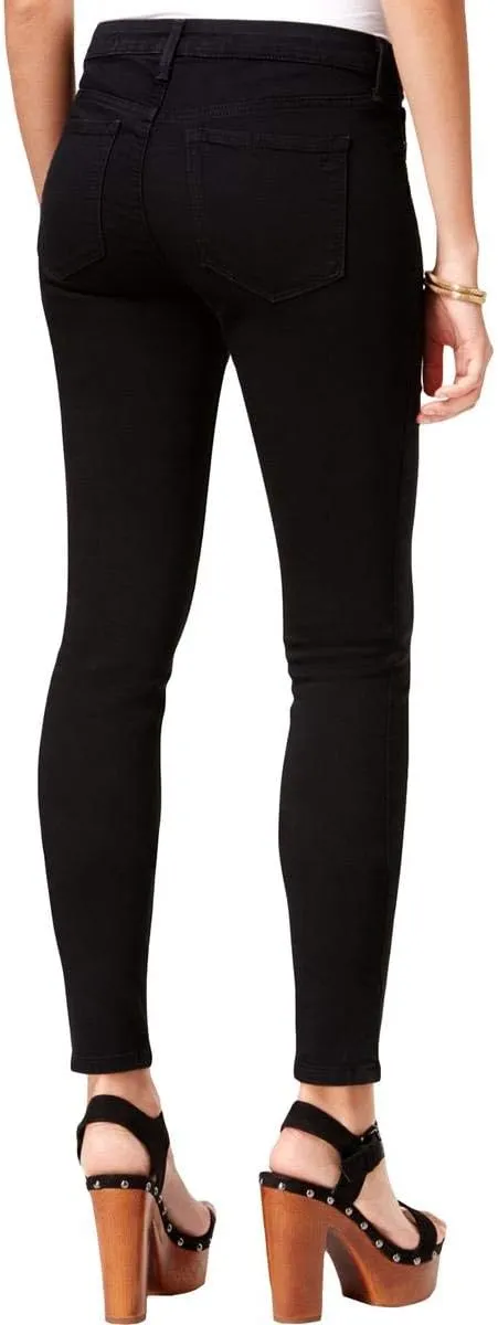 Jessica Simpson Womens Kiss Me Denim Mid Rise Jeans