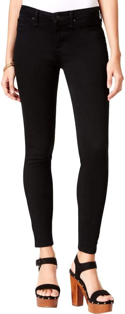Jessica Simpson Womens Kiss Me Denim Mid Rise Jeans