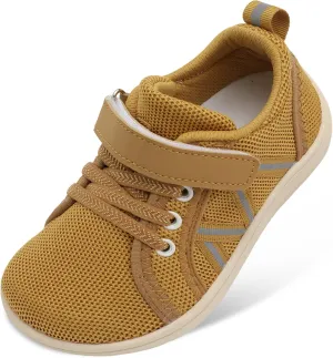 JOINFREE Toddler Shoes Boys Girls Wide Barefoot Shoes Little Kids Minimalist Sneakers Zero Drop Casual Walking Shoes Breathable Tennis Shoes Indoor Outdoor