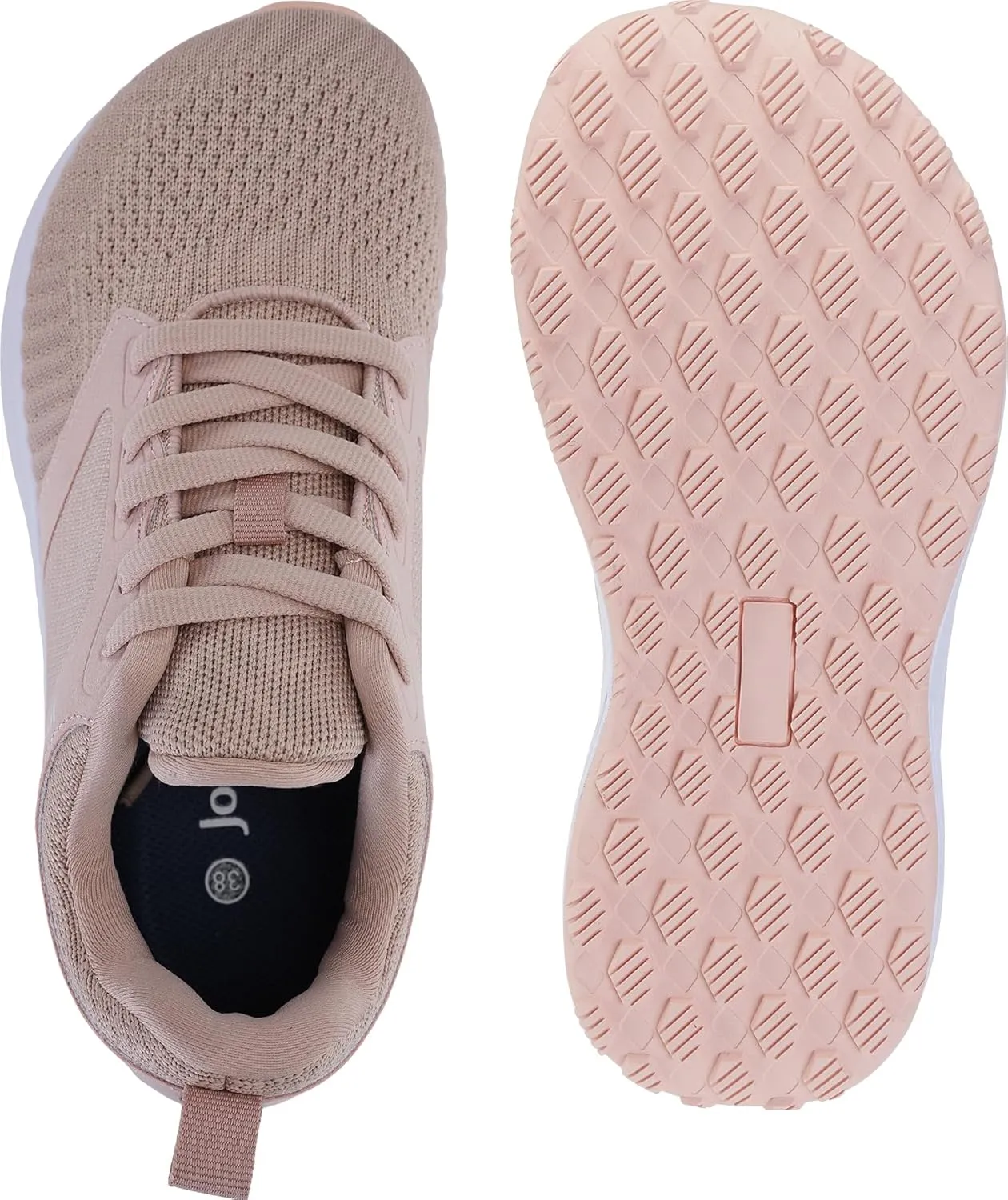Joomra Women's Wide Toe Box Walking Shoes | Wide Athletic Tennis Sneakers | Rubber Outsole