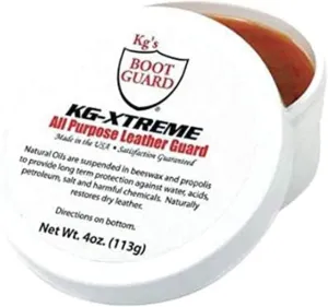Kg's Xtreme All Purpose Leather Guard – All-Purpose Leather Conditioner and Guard for Superior Restoration and Longer-Lasting Boots and Shoes (4 Oz)