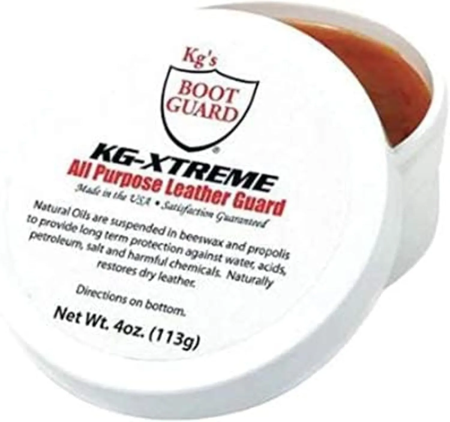 Kg's Xtreme All Purpose Leather Guard – All-Purpose Leather Conditioner and Guard for Superior Restoration and Longer-Lasting Boots and Shoes (4 Oz)