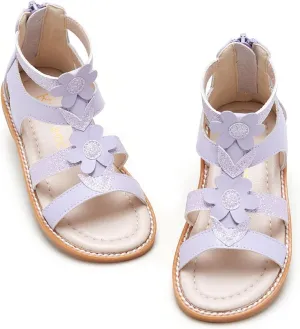 Kiderence Toddler Girls Sandals Little Girls Kids Summer Shoes Toddler Sandals
