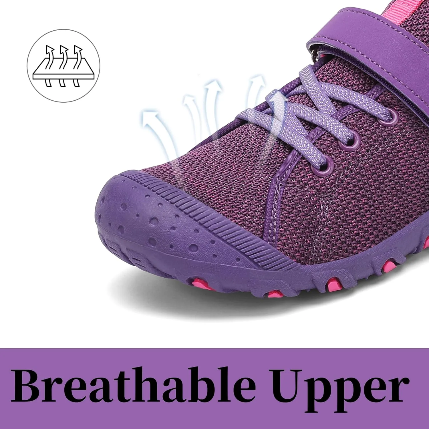Kids Barefoot Shoes Anti-Collision Girls Boys Sneakers Slip on Running Hiking Tennis Shoes for Toddler/Little/Big Kid