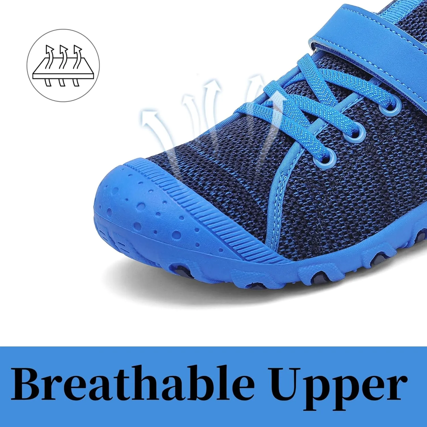 Kids Barefoot Shoes Anti-Collision Girls Boys Sneakers Slip on Running Hiking Tennis Shoes for Toddler/Little/Big Kid