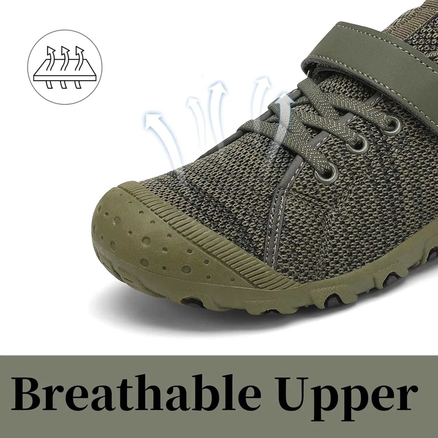 Kids Barefoot Shoes Anti-Collision Girls Boys Sneakers Slip on Running Hiking Tennis Shoes for Toddler/Little/Big Kid