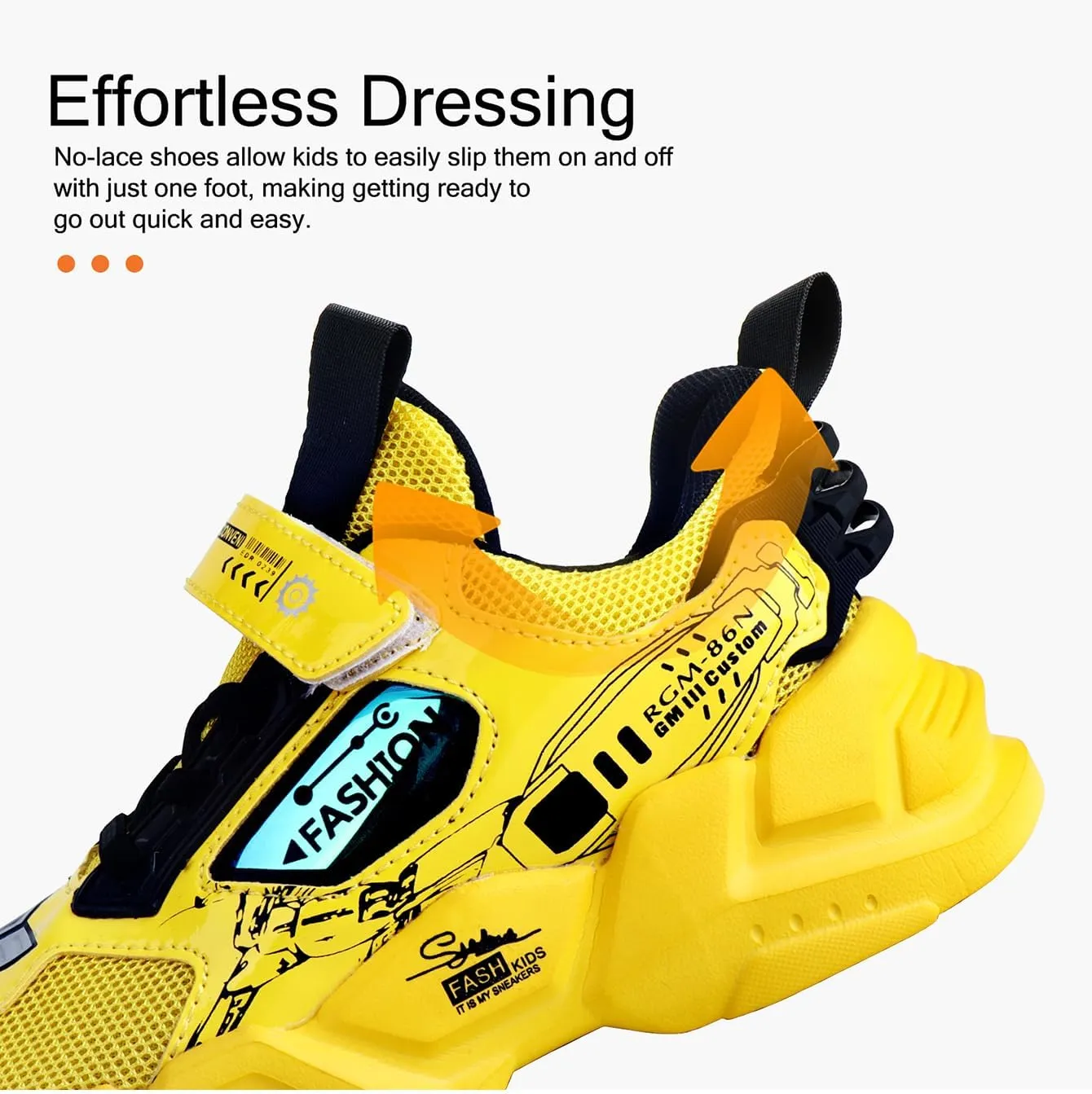Kids Boys Sports Shoes Casual Shoes Mesh Breathable Trend Fashion Children's Basketball Shoes Sports Running Shoes
