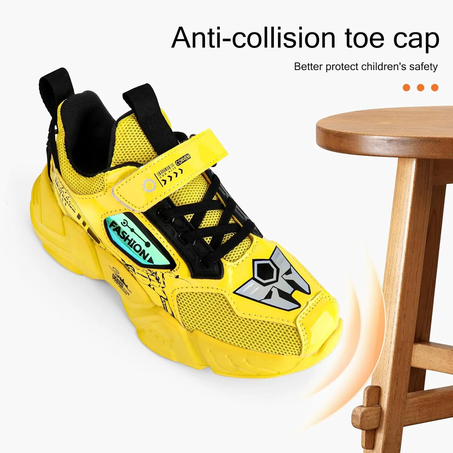 Kids Boys Sports Shoes Casual Shoes Mesh Breathable Trend Fashion Children's Basketball Shoes Sports Running Shoes