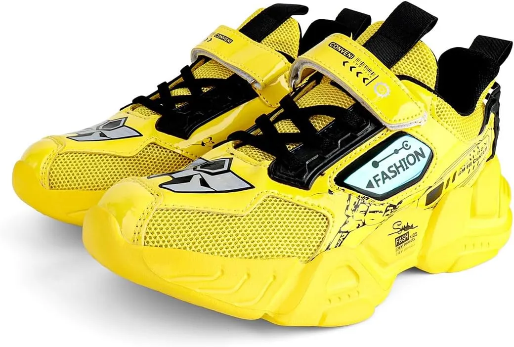 Kids Boys Sports Shoes Casual Shoes Mesh Breathable Trend Fashion Children's Basketball Shoes Sports Running Shoes
