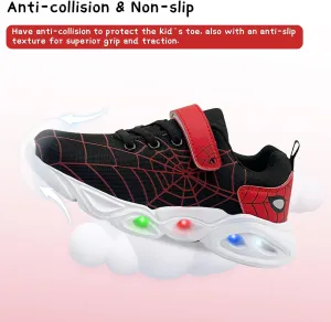 Kids Shoes Toddler Boys Girls Athletic Running Sports Sneakers Non-Slip Lightweight Sneakers Unisex Luminous Sneakers for Toddler/Little Kid