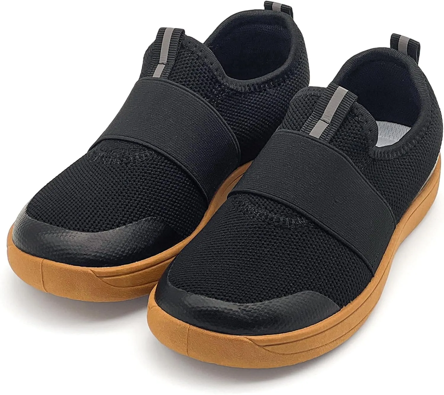 Kids Sneakers for Boys Girls Slip On Wide Toe Box Barefoot Shoes Toddler Minimalist Zero Drop Sneakers Breathable Tennis Walking Shoes
