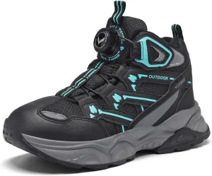 Kids Snow Boots Boys Girls Winter Shoes Warm Waterproof Slip Resistant Outdoor Hiking Walking Boot