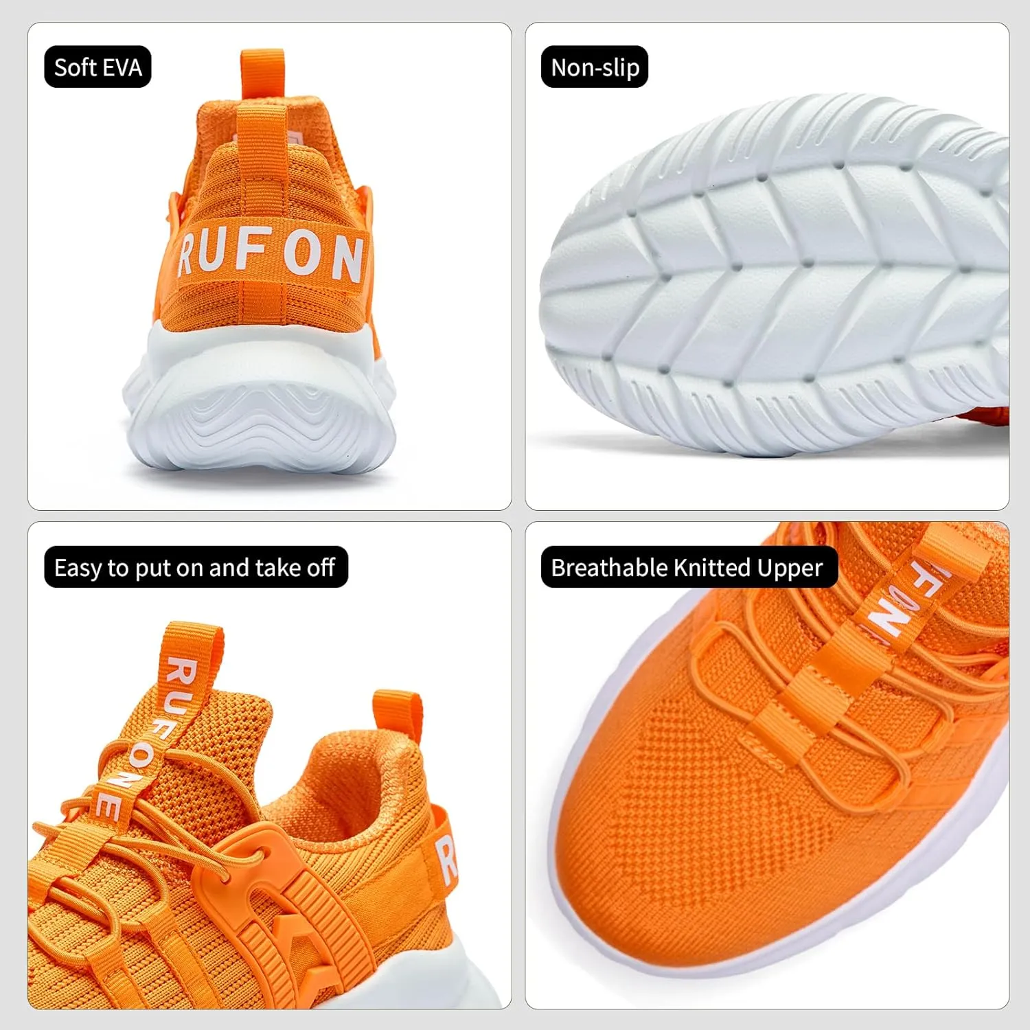 Kids Tennis Shoes for Boys Girls Lightweight Breathable Sneakers Running Athletic Shoes for Toddler/Little Kid/Big Kid