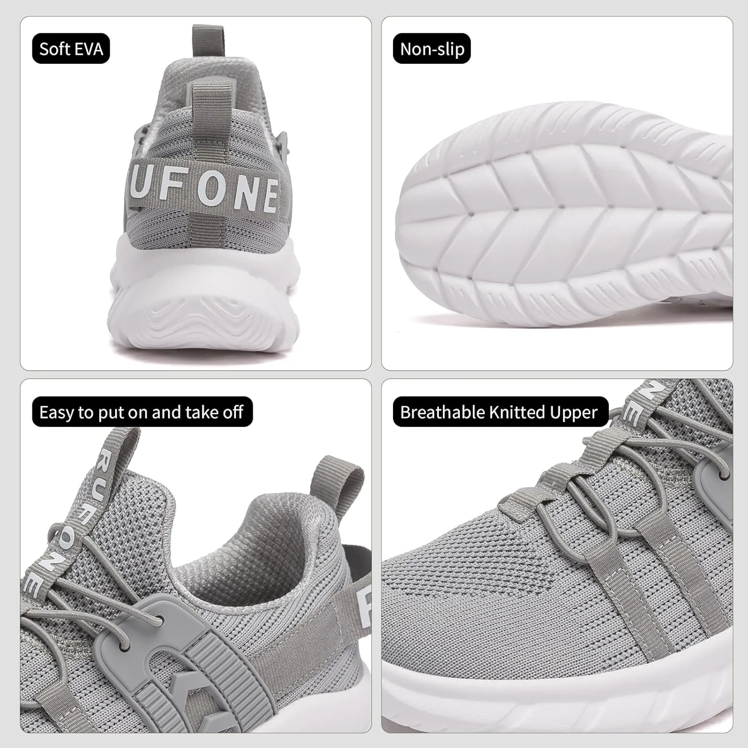Kids Tennis Shoes for Boys Girls Lightweight Breathable Sneakers Running Athletic Shoes for Toddler/Little Kid/Big Kid