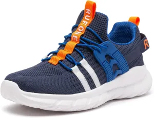 Kids Tennis Shoes for Boys Girls Lightweight Breathable Sneakers Running Athletic Shoes for Toddler/Little Kid/Big Kid