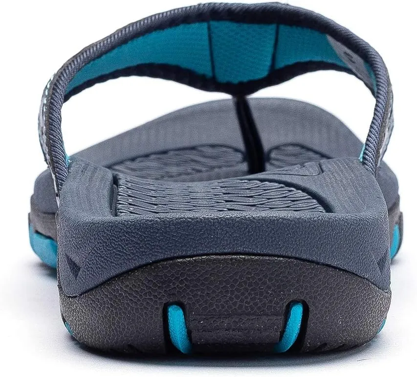 KIIU Mens Thong Sandals Indoor and Outdoor Beach Flip Flop