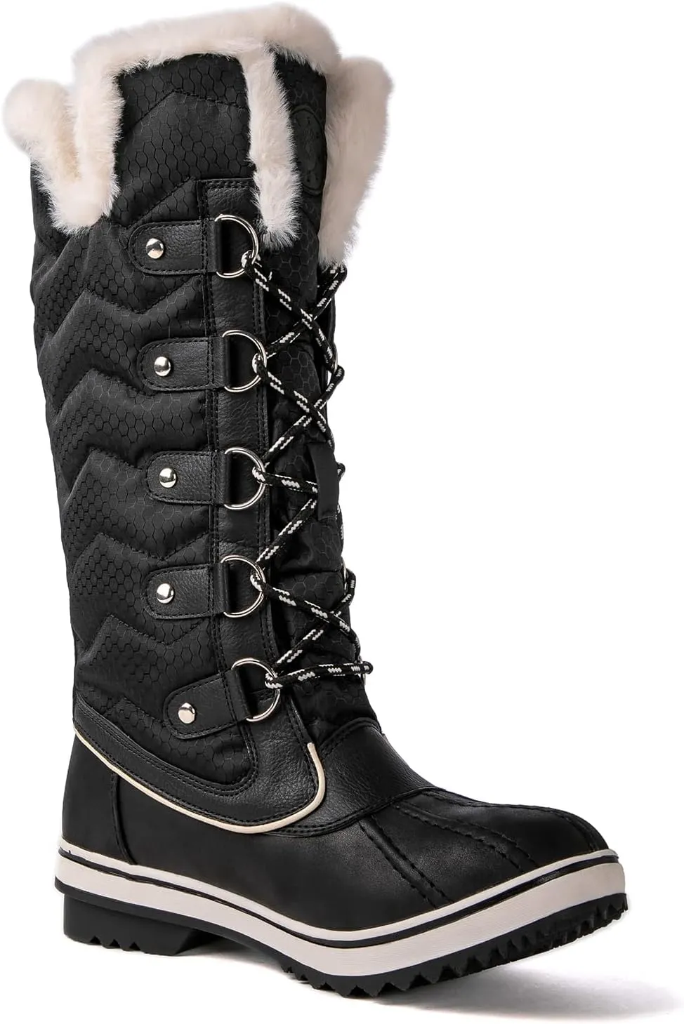 kingshow Women's Globalwin Mid Calf Waterproof Winter Boots Non-Slip Snow Boots For Women