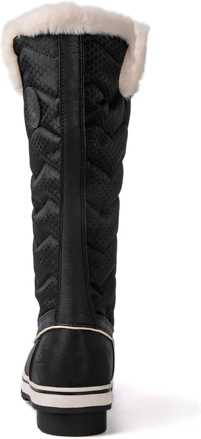 kingshow Women's Globalwin Mid Calf Waterproof Winter Boots Non-Slip Snow Boots For Women