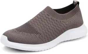 konhill Women's Walking Tennis Shoes - Lightweight Athletic Casual Gym Slip on Sneakers