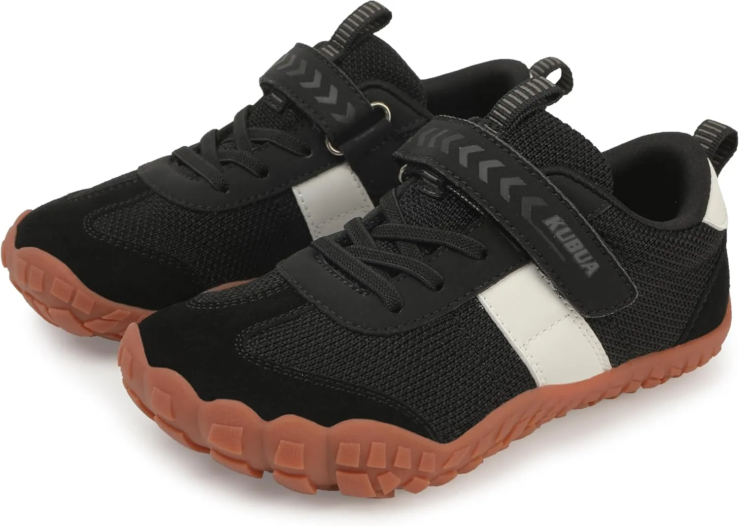 KUBUA Boys Girls Sneakers Kids Barefoot Shoes Comfort Anti-Slip Walking Shoes for Indoor Outdoor Toddler Little Big Kid