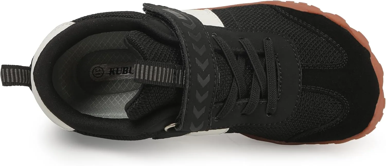 KUBUA Boys Girls Sneakers Kids Barefoot Shoes Comfort Anti-Slip Walking Shoes for Indoor Outdoor Toddler Little Big Kid