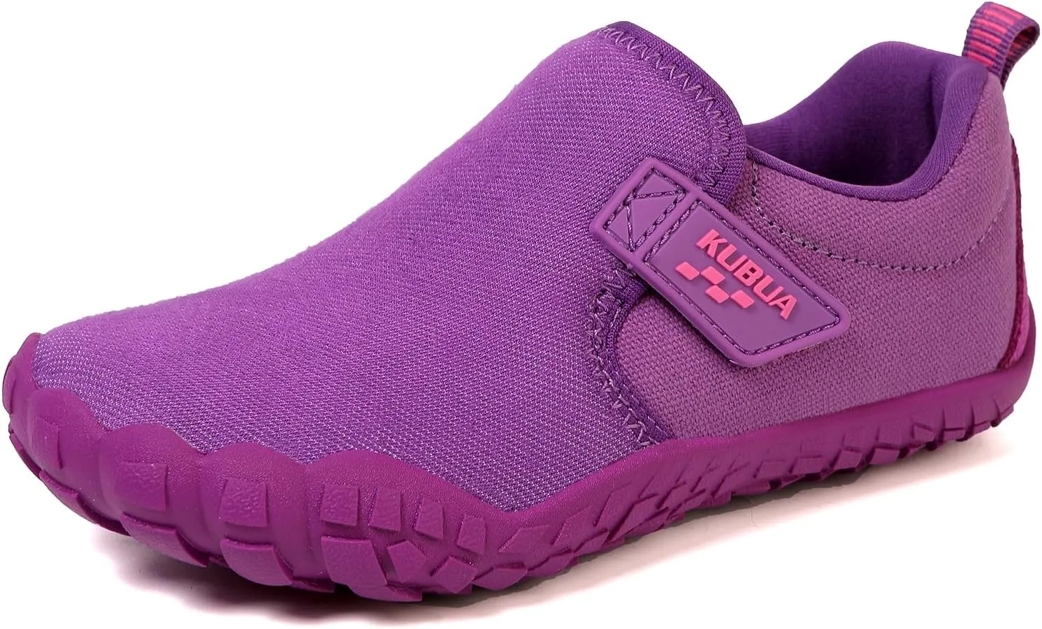 KUBUA Kids Barefoot Shoes Boys Girls Slip On Minimalist Sneakers for Walking Tennis Athletic Hiking Toddler Little Big Kid