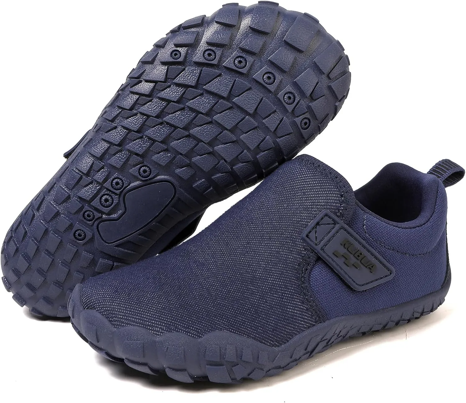 KUBUA Kids Barefoot Shoes Boys Girls Slip On Minimalist Sneakers for Walking Tennis Athletic Hiking Toddler Little Big Kid