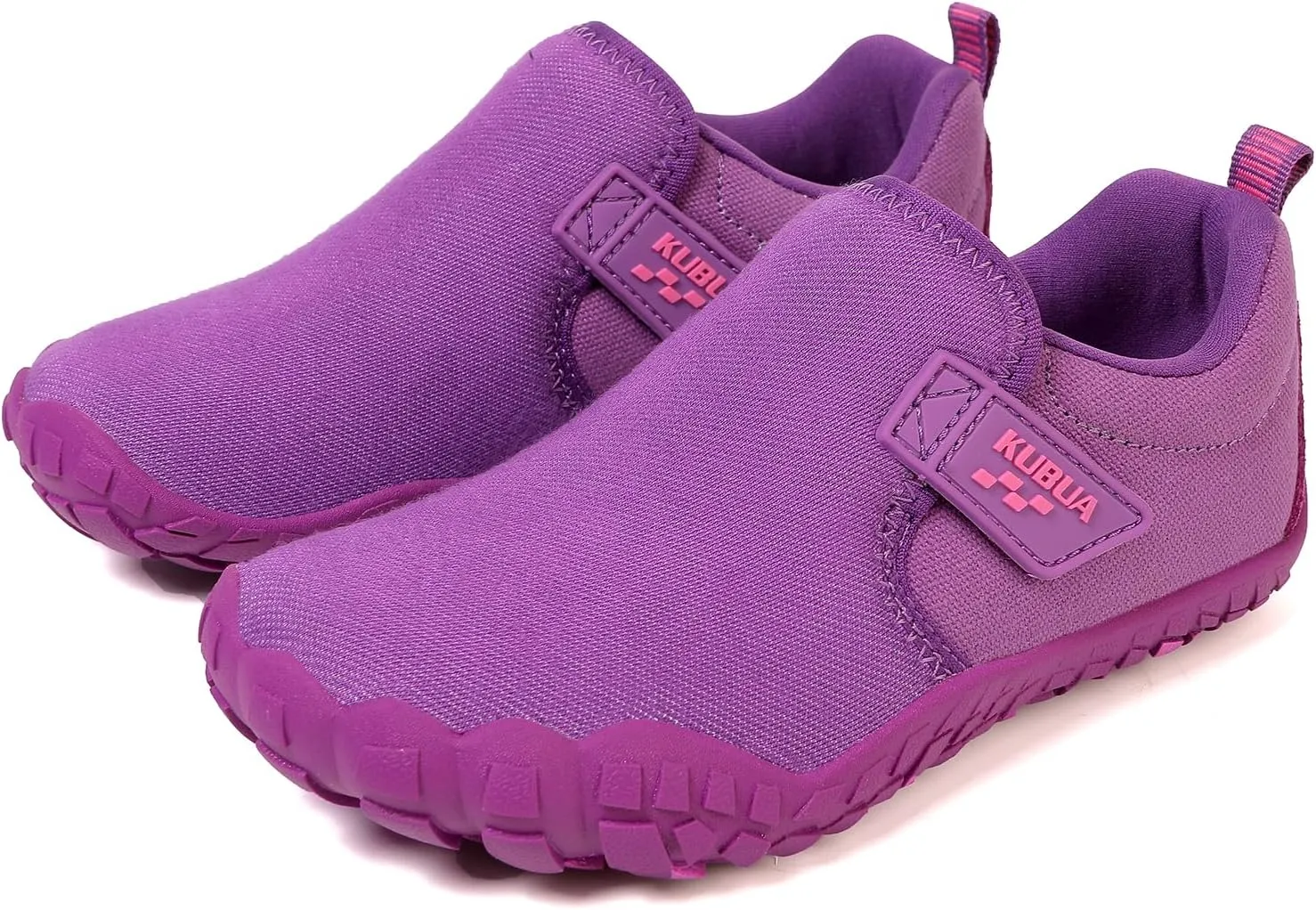 KUBUA Kids Barefoot Shoes Boys Girls Slip On Minimalist Sneakers for Walking Tennis Athletic Hiking Toddler Little Big Kid