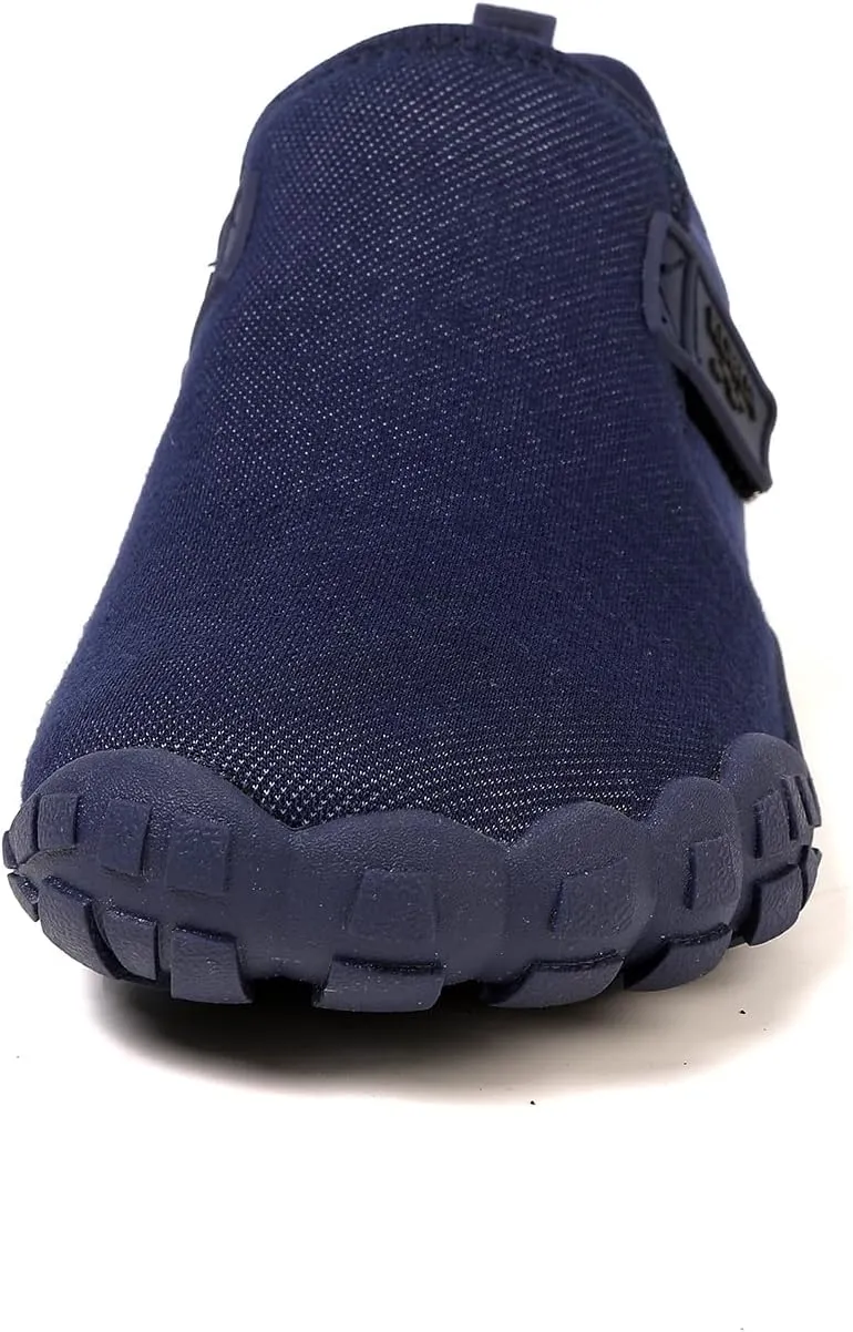 KUBUA Kids Barefoot Shoes Boys Girls Slip On Minimalist Sneakers for Walking Tennis Athletic Hiking Toddler Little Big Kid