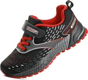 KUBUA Kids Sneakers for Boys Girls Running Shoes Sport Toddler Tennis Shoes