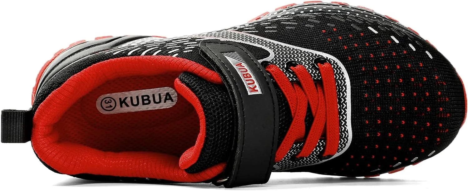 KUBUA Kids Sneakers for Boys Girls Running Shoes Sport Toddler Tennis Shoes