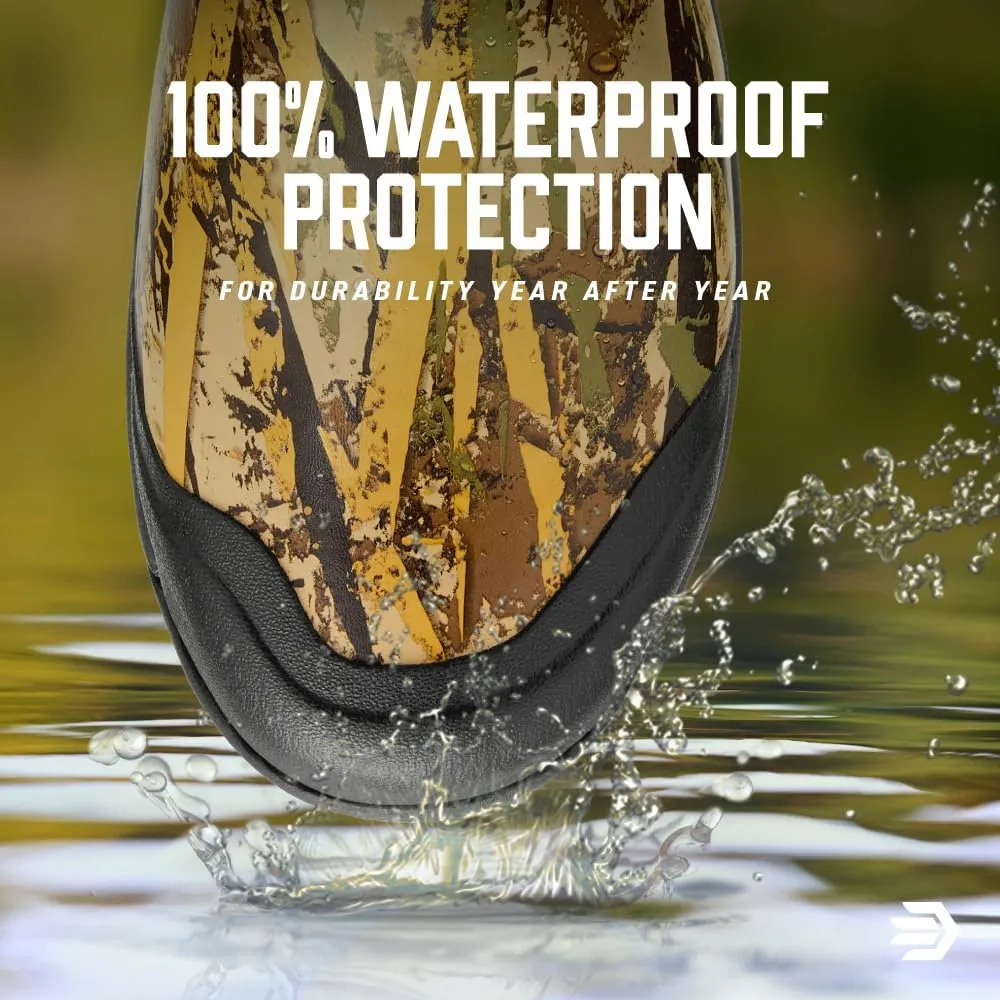 LaCrosse Alphaburly Pro 18" Insulated Hunting Boots for Men Featuring Waterproof Rubber, 1600G Thinsulate, and EVA Footbed, First Lite Cipher