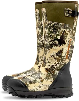 LaCrosse Alphaburly Pro 18" Insulated Hunting Boots for Men Featuring Waterproof Rubber, 1600G Thinsulate, and EVA Footbed, First Lite Cipher