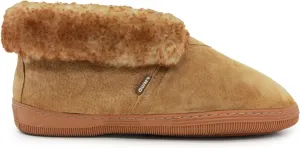 Lamo Men's Bootie Shoe, Suede, Chestnut