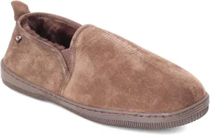 Lamo Men's Romeo Slip-on Shoe, Suede, Chestnut