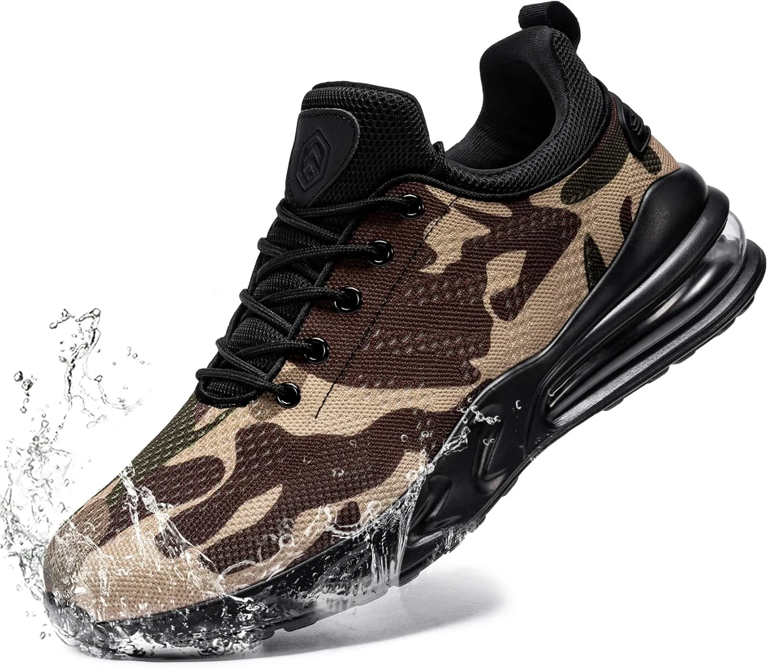 LARNMERN Mens Non Slip Work Shoes Slip On Water Resistant Walking Sneakers Zapatos Trabajo Waterproof Food Service Chef Kitchen