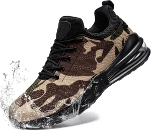 LARNMERN Mens Non Slip Work Shoes Slip On Water Resistant Walking Sneakers Zapatos Trabajo Waterproof Food Service Chef Kitchen