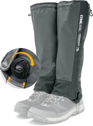 Leg Gaiters Waterproof for Men Women,Adjustable Anti-Tear Hiking Boot Gaiters,30D Nylon Thickening Hunting Snow Boot Gaiters for Walking Mountain Climbing Skiing Running Motorcycle Outdoor