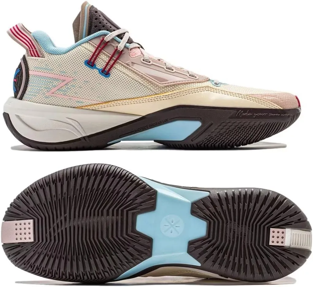 LI-NING Wade Fission IX Men Basketball Shoes Lining Anti-Slip Professional Shock Absorption Sneakers Sports Shoes