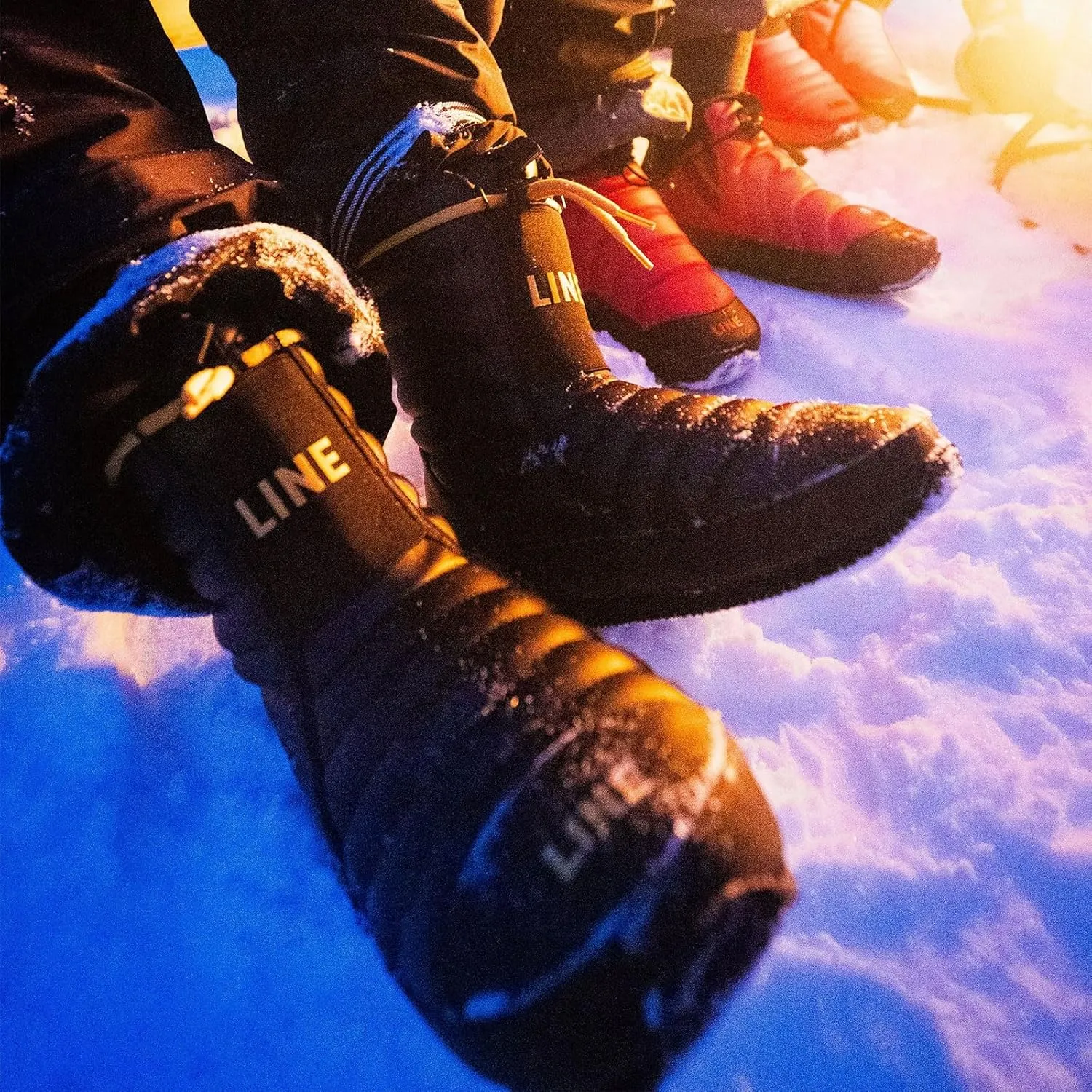 LINE Unisex Bootie 2.0 2025 - Versatile Outdoor Winter Sports Warm Snow Apres Series Boots | Grippy Outsoles & Foam Footbed