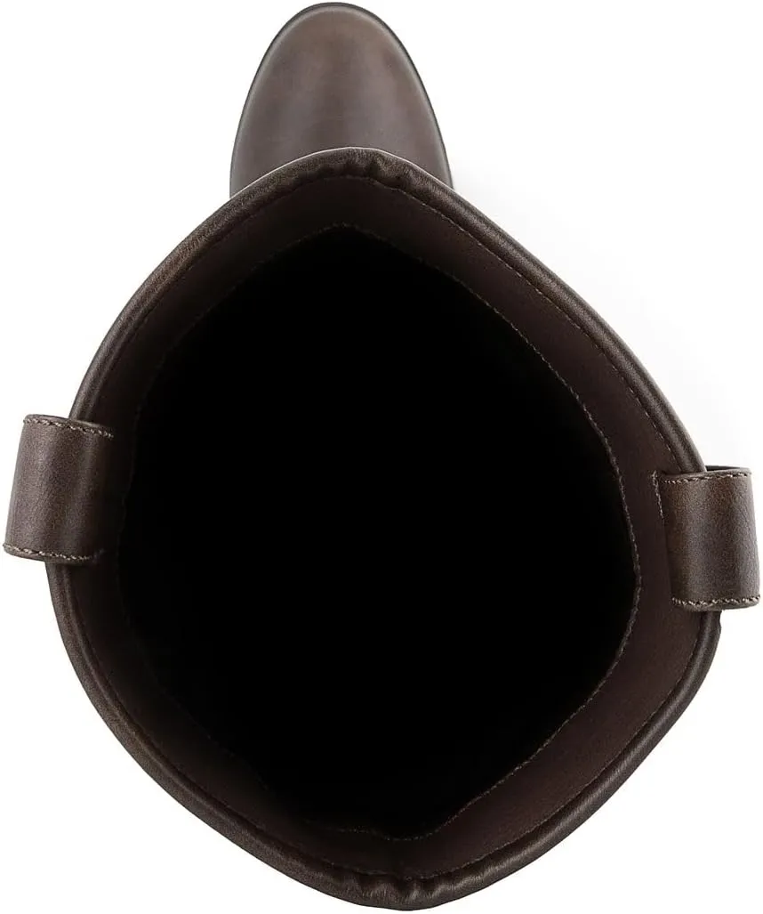 LONDON FOG Womens Irie Riding Boot, Regular and Wide Calf colors available