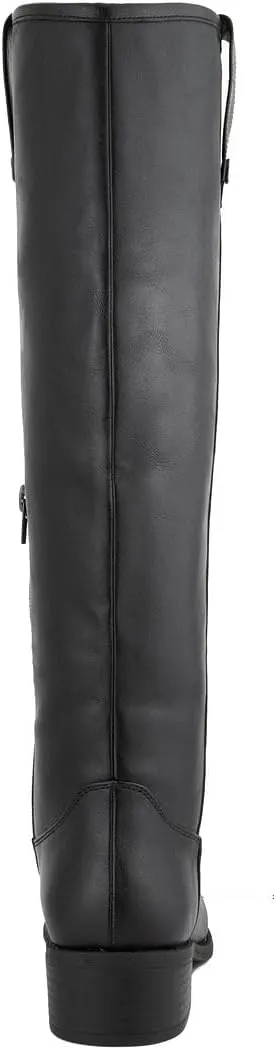 LONDON FOG Womens Irie Riding Boot, Regular and Wide Calf colors available