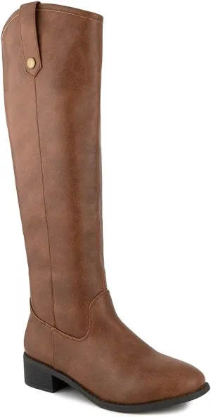 LONDON FOG Womens Irie Riding Boot, Regular and Wide Calf colors available