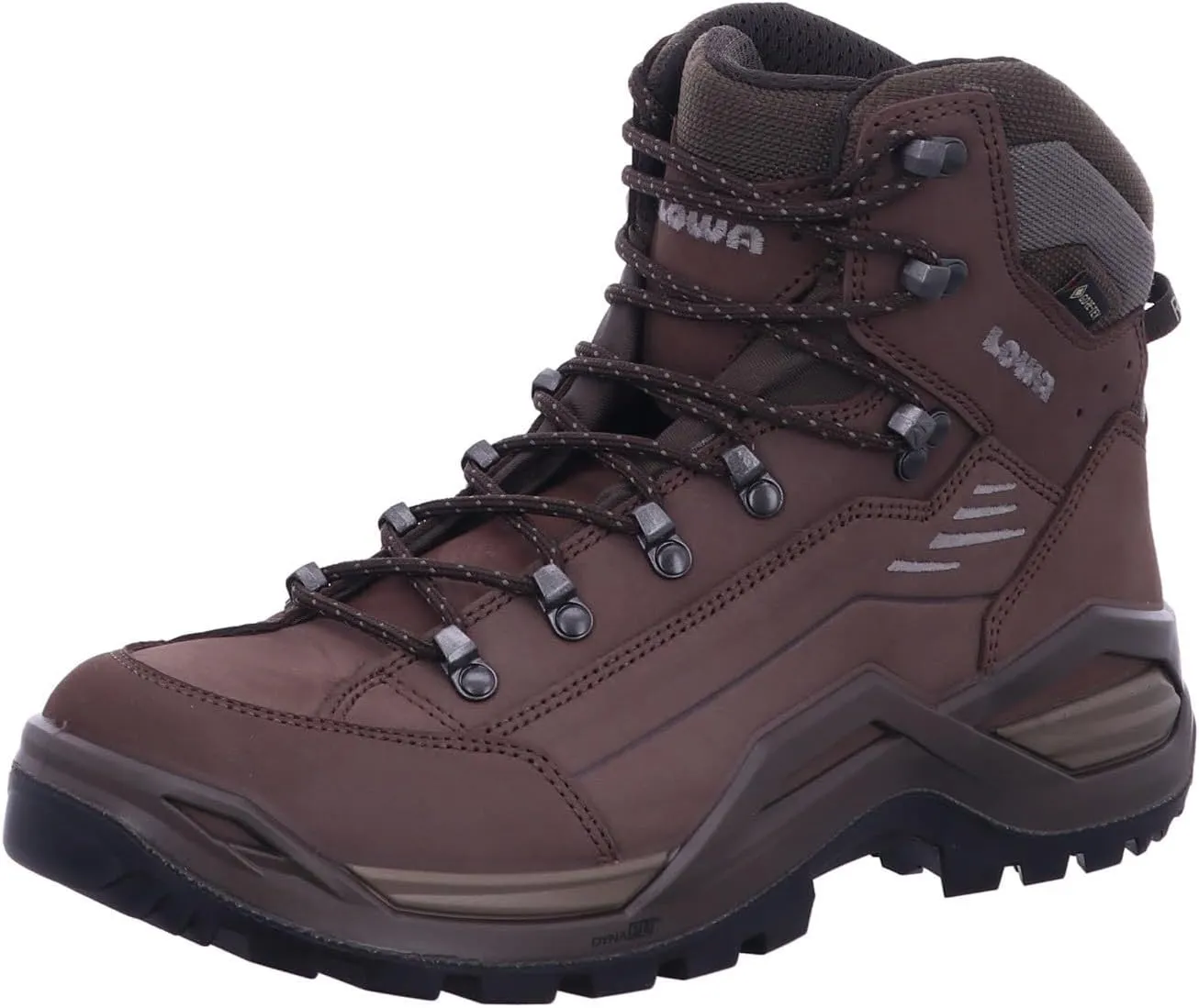 LOWA Renegade Evo GTX Mid Boots Medium, Espresso Seagrass, 11