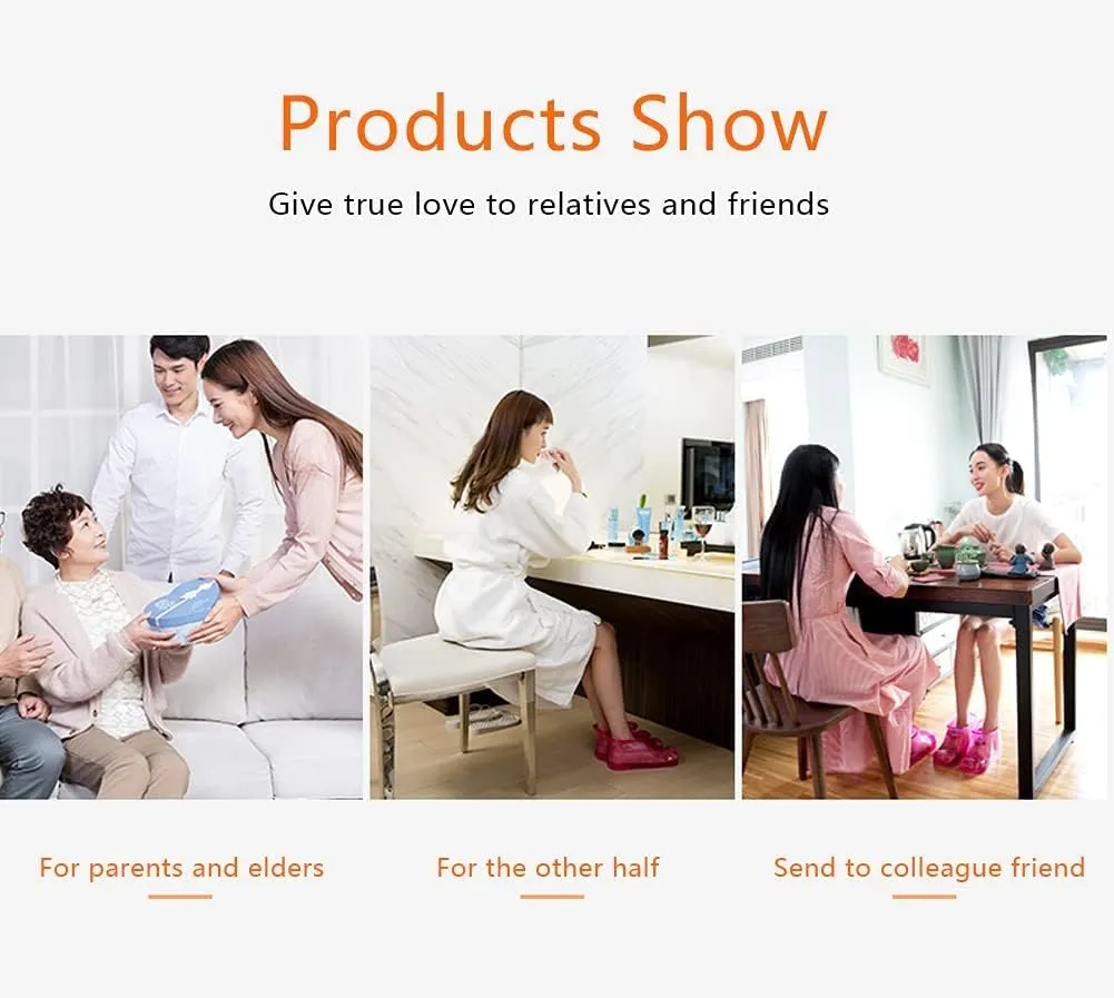 Massage Bath Shoes, Soaking Basin, Portable Hook-Type Tub, Movable Pedicure Foot Tub for Thermal Massage to Promote Blood Circulation