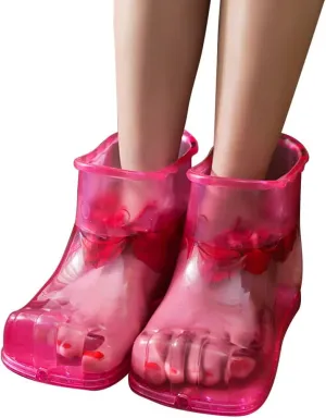 Massage Bath Shoes, Soaking Basin, Portable Hook-Type Tub, Movable Pedicure Foot Tub for Thermal Massage to Promote Blood Circulation