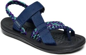 MEGNYA Hiking Sandals for Womens, Comfortable Walking Flip Flop Sandals with Arch Support, Athletic Sandals with Hook and Loop Straps for Beach Vacation Adventure