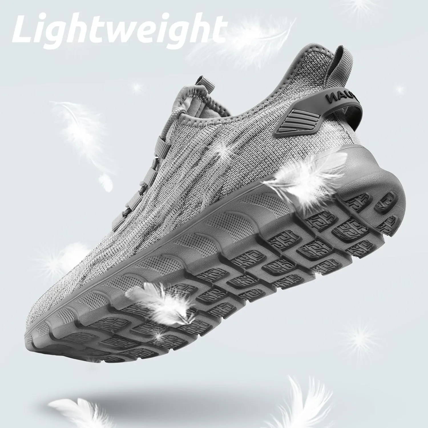 Men Running Shoes Tennis Walking Gym Slip On Workout Athletic Fashion Sneakers Lightweight Breathable Sport Jogging Casual Shoe