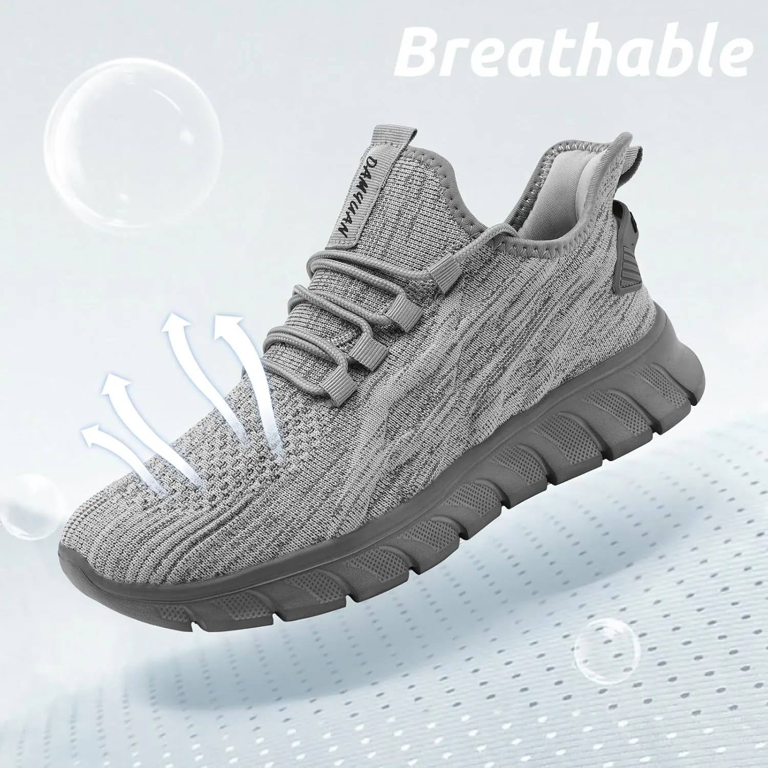 Men Running Shoes Tennis Walking Gym Slip On Workout Athletic Fashion Sneakers Lightweight Breathable Sport Jogging Casual Shoe